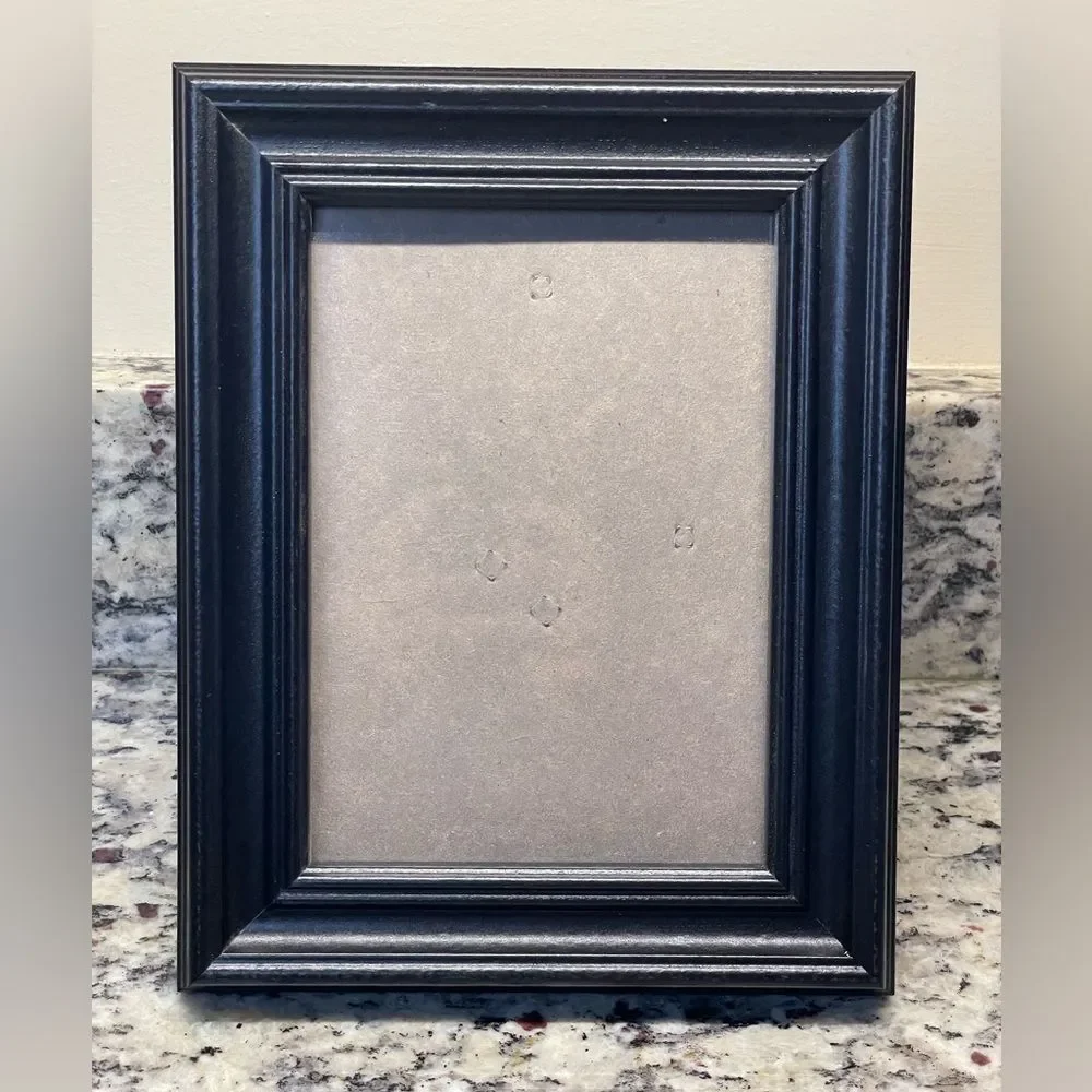 Elegant Black Free Standing Photo Frame